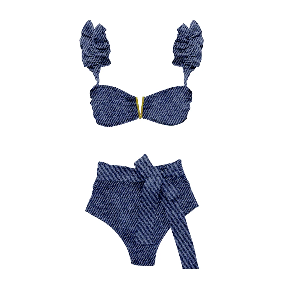 Bikini Deux pièces effet jeans | Yareen